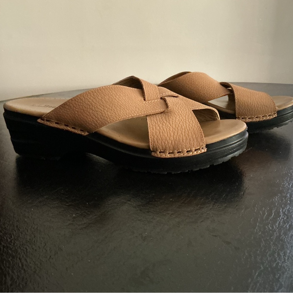 LLBEAN Leather Sandals - Picture 3 of 15